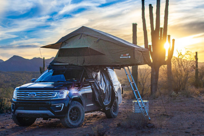 Ford Expedition Sleeping Roof Top Tent